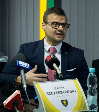 Konferencja z udziałem nowego prezesa GKS-u