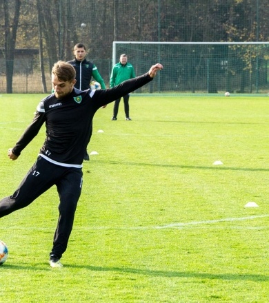 Trening przed meczem w Pruszkowie [GALERIA]