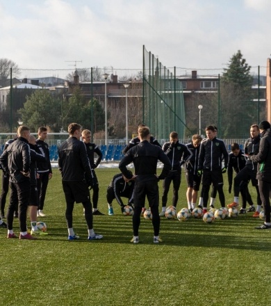 Pierwszy zimowy trening [GALERIA]