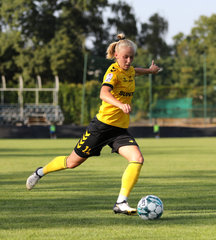 Karolina Bednarz po meczu Rekord - GKS [WIDEO]