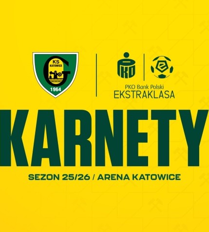 Karnety na GieKSę! Kibicuj na Arenie Katowice!