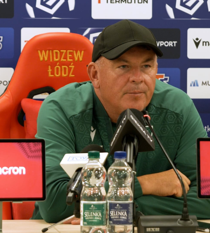 Konferencja po meczu Widzew - GKS [WIDEO]