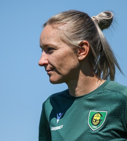 Karolina Koch przed meczem BIIK - GKS [WIDEO]