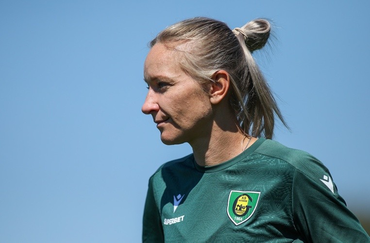 Karolina Koch przed meczem BIIK - GKS [WIDEO]