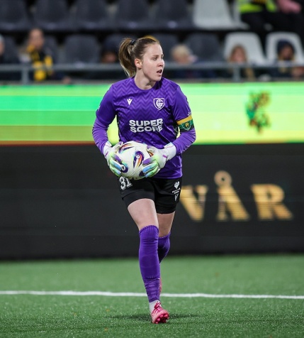 Kinga Seweryn po meczu BK Häcken - GKS [WIDEO]