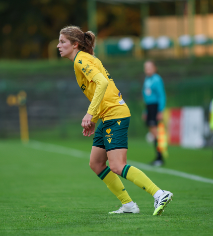 Katarzyna Nowak po meczu GKS - Pogoń [WIDEO]