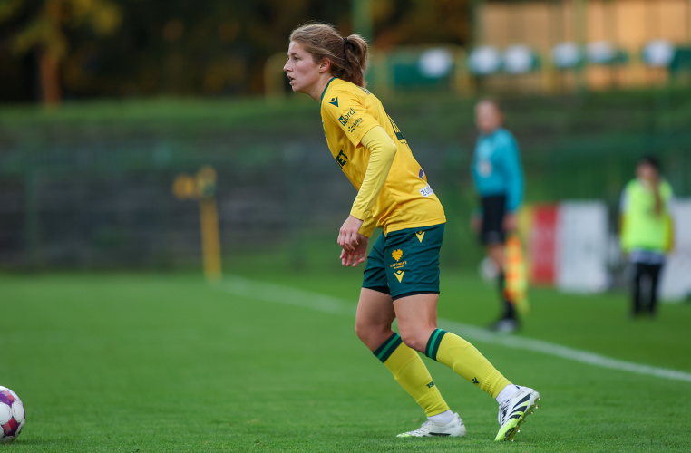 Katarzyna Nowak po meczu GKS - Pogoń [WIDEO]