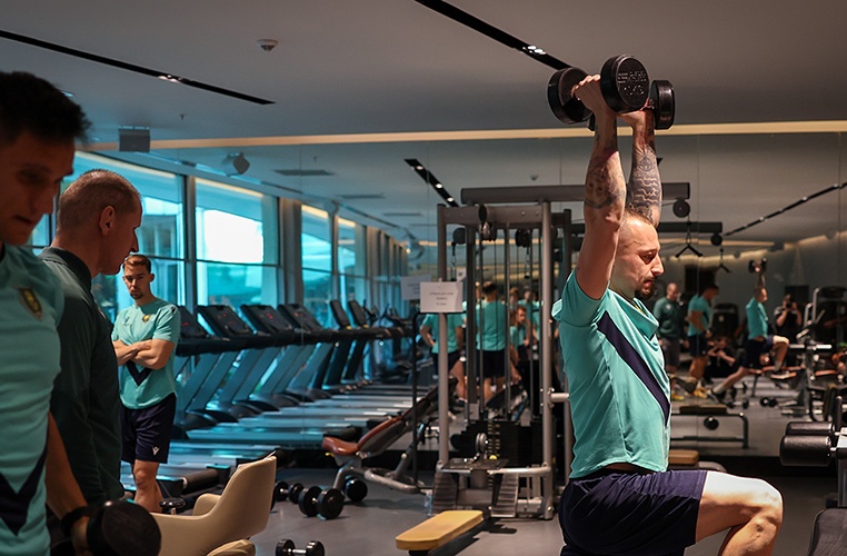 Poranny trening na siłowni [GALERIA]