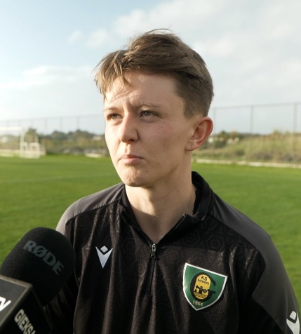 Klaudia Maciążka po meczu GKS - Metalist [WIDEO]