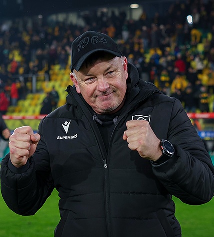 Konferencja prasowa po GKS - Lechia [WIDEO]