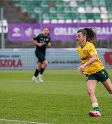 Patricia Hmirova po meczu Czarni - GKS [WIDEO]