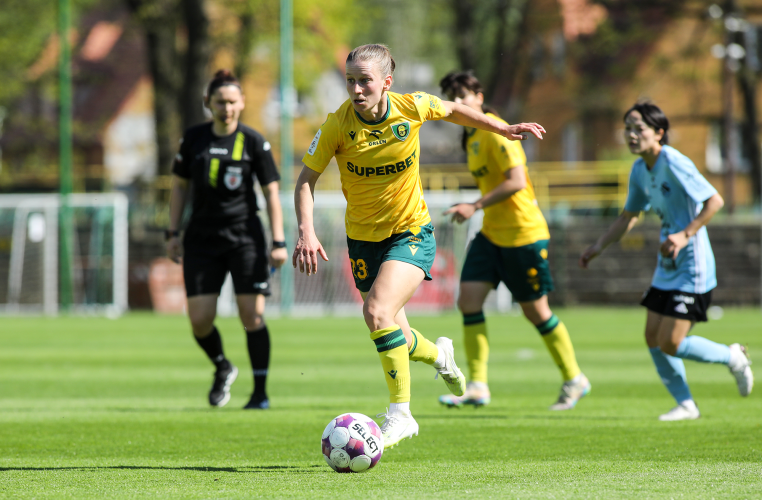Julia Włodarczyk po meczu GKS - Stomilanki [WIDEO]