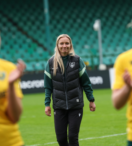 Karolina Koch po meczu GKS - AP 2010 [WIDEO]