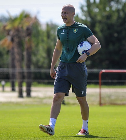 Dawid Szwarga w sztabie GieKSy