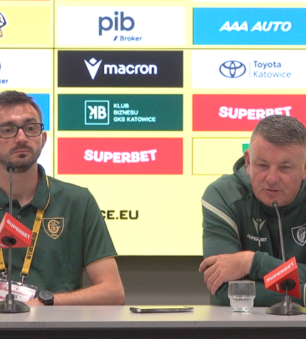 Konferencja po meczu GKS - MŠK [WIDEO]